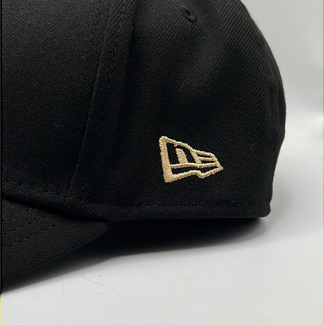 Los Angeles FC LAFC New Era 39Thirty  Classic Black Stretch Fit Hat