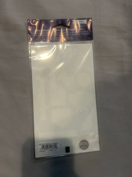 Los Angeles Dodgers MLB Face Sticker Sheet
