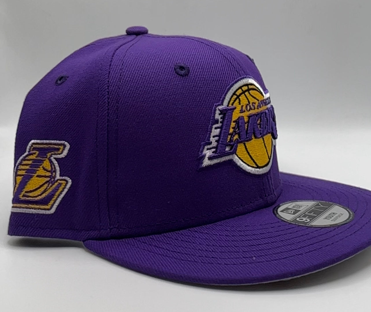 Los Angeles Lakers NBA New Era 9Fifty Youth Purple Snapback