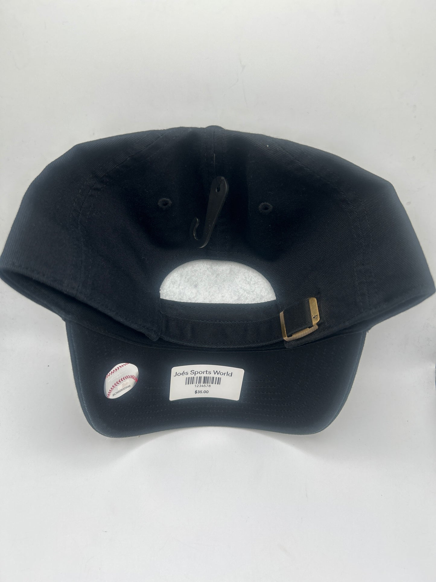 Los Angeles Dodgers MLB 47CleanUp Genuine Merchandise Black Adjustable Hat