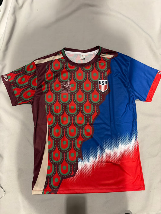 Mexico vs USA Men Jersey