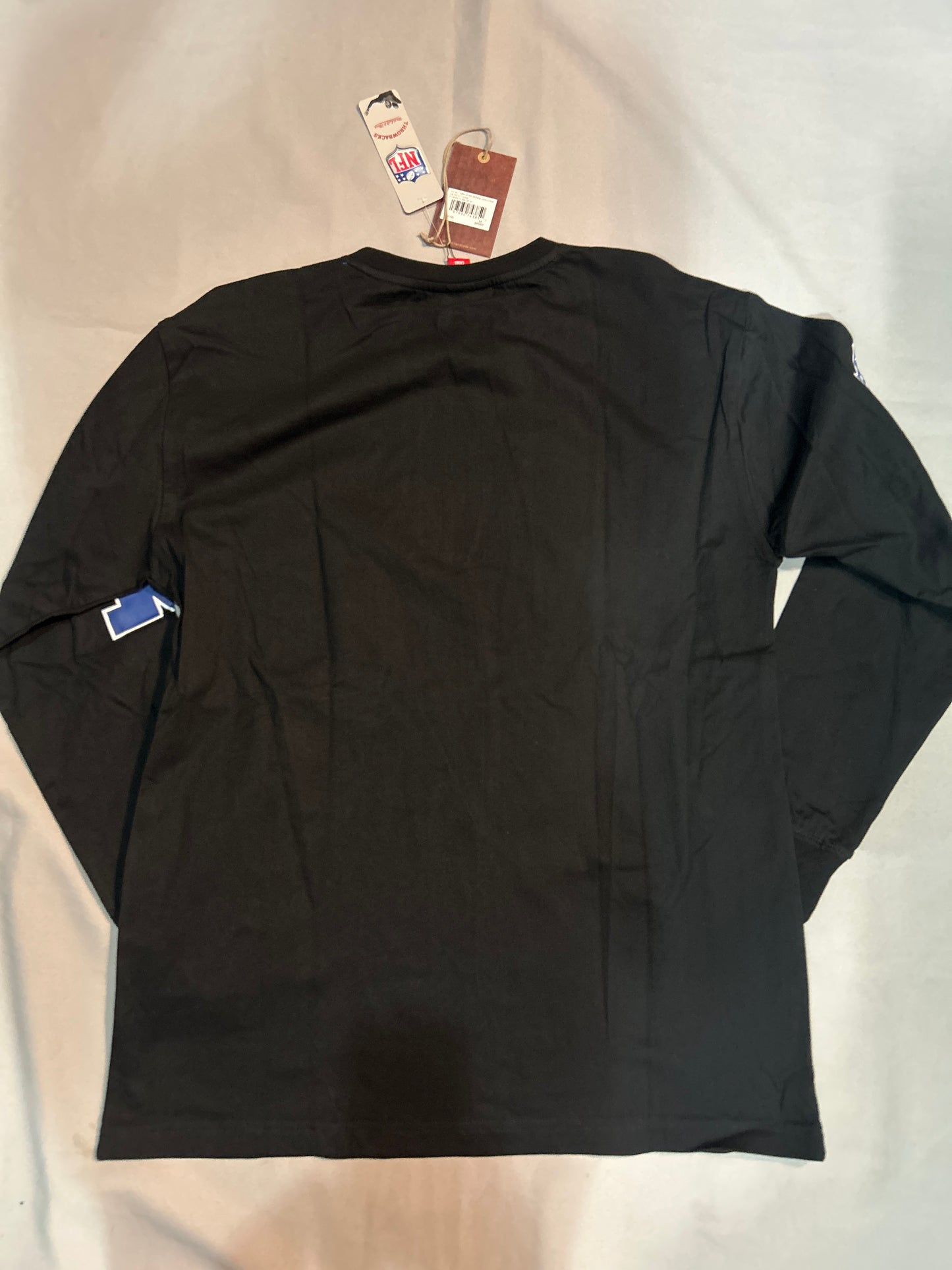 Detroit Lions NFL Throwbacks Vintage Mitchell & Ness All Over LS Tee Men T-Shirt