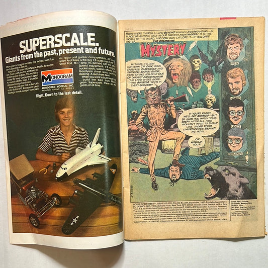 The House of Mystery by DC Comics No. 284 Comic Books