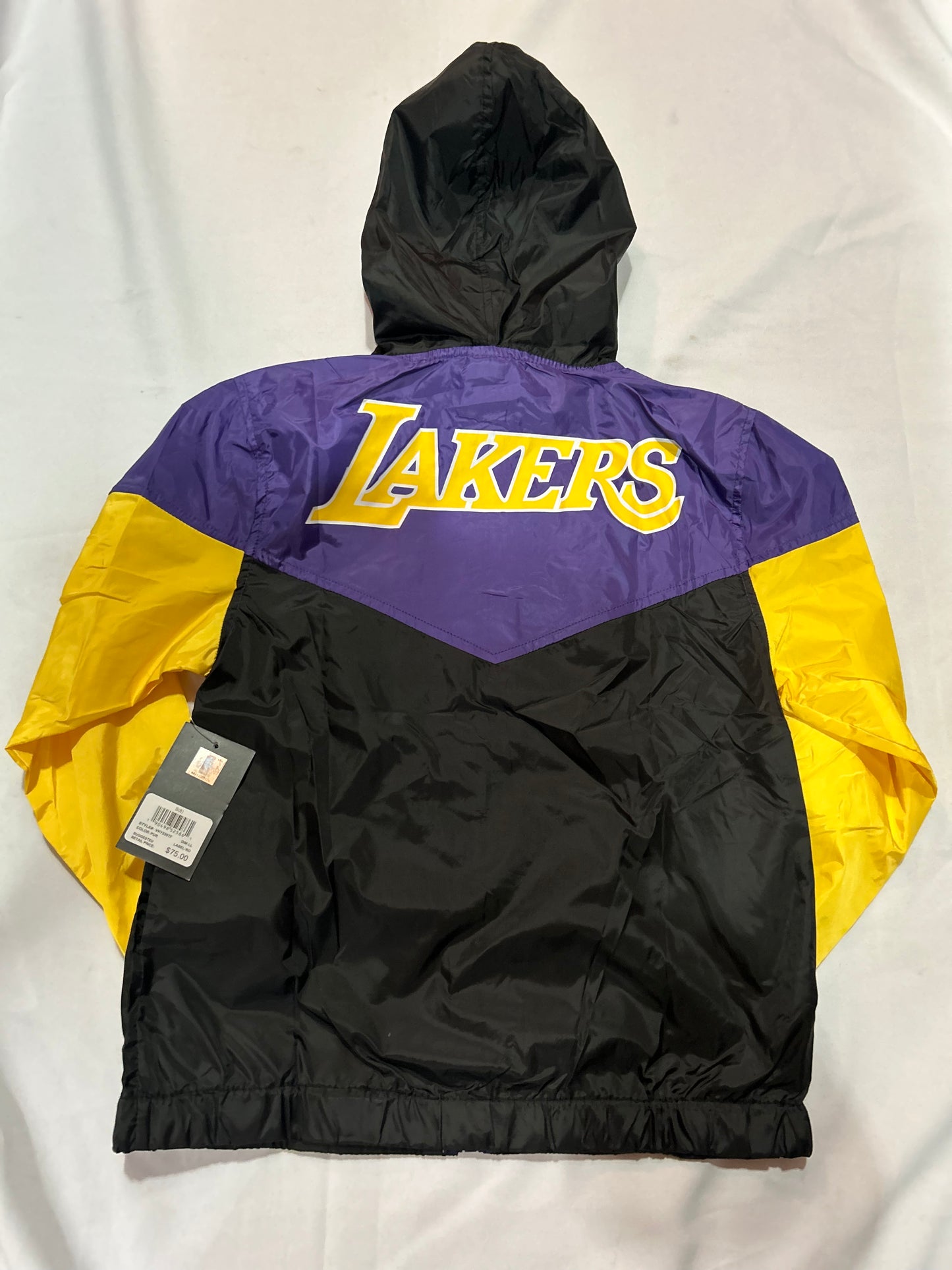 Los Angeles Lakers NBA Youth Windbreaker Jacket Black