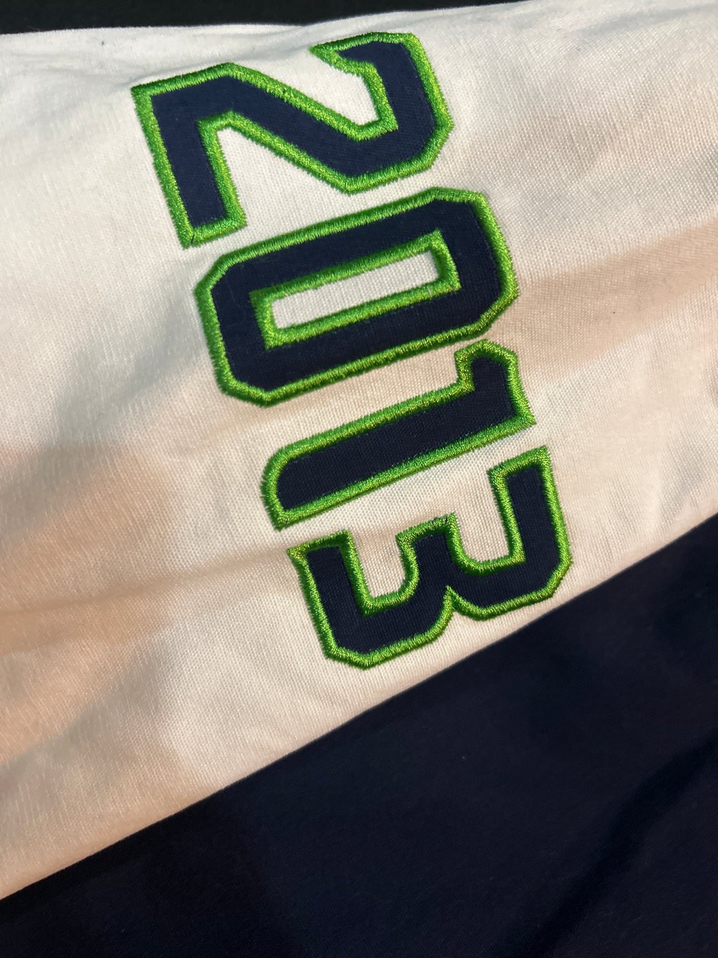 Seattle Seahawks NFL 2013 Super Bowl 48 Champions Men Varsity Jacket