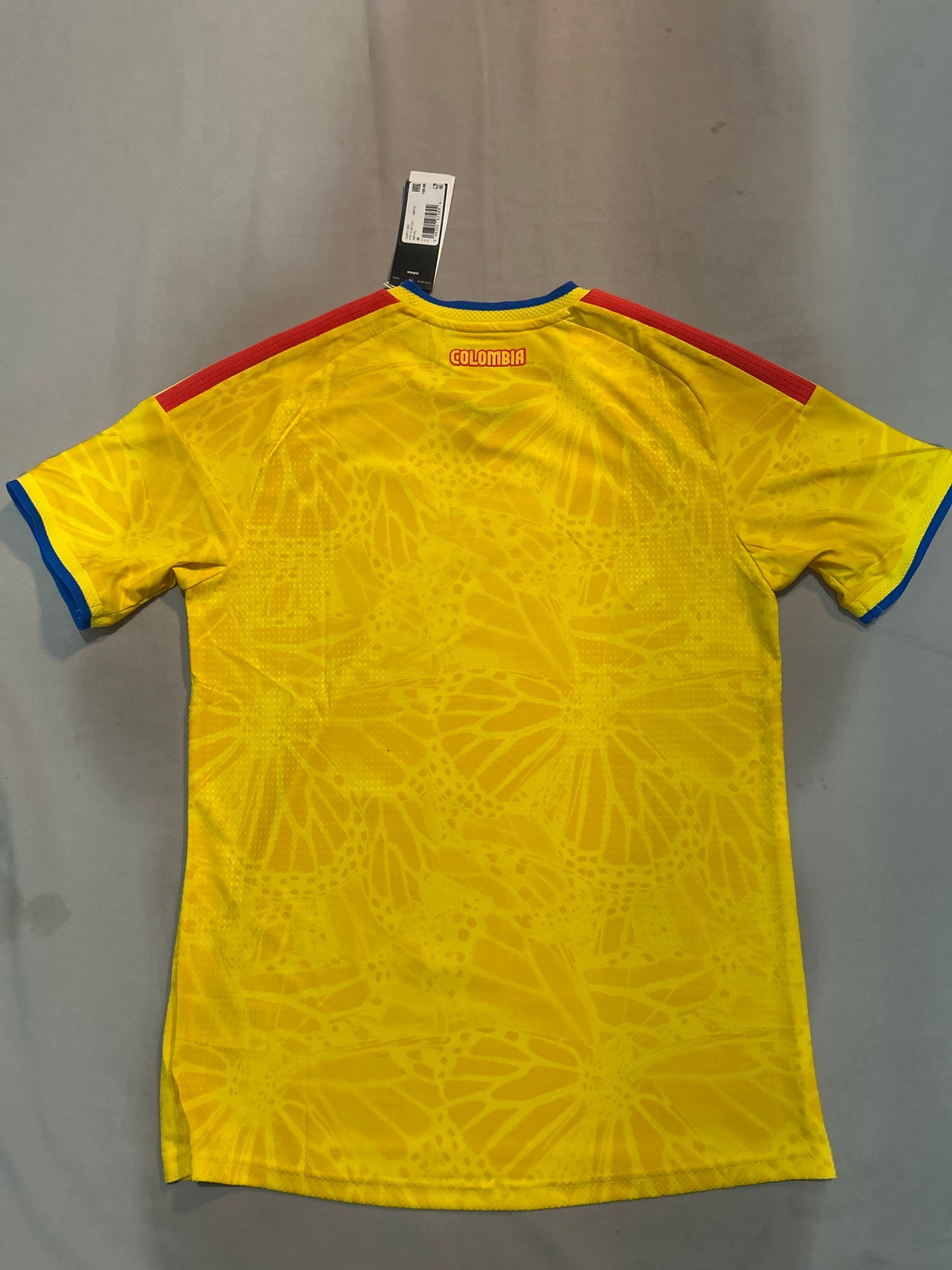 Colombia Adidas Soccer World Cup 2026 Home Authentic Men Jersey
