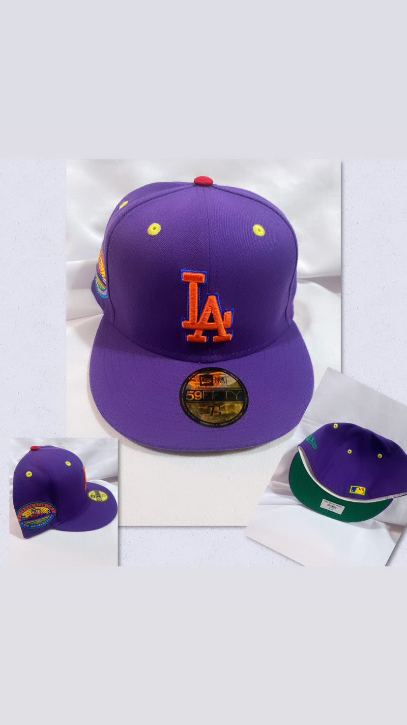 Los Angeles Dodgers MLB Cooperstown Collection 59Fifty Dodgers Stadium 50th Anniversary Fitted Hat