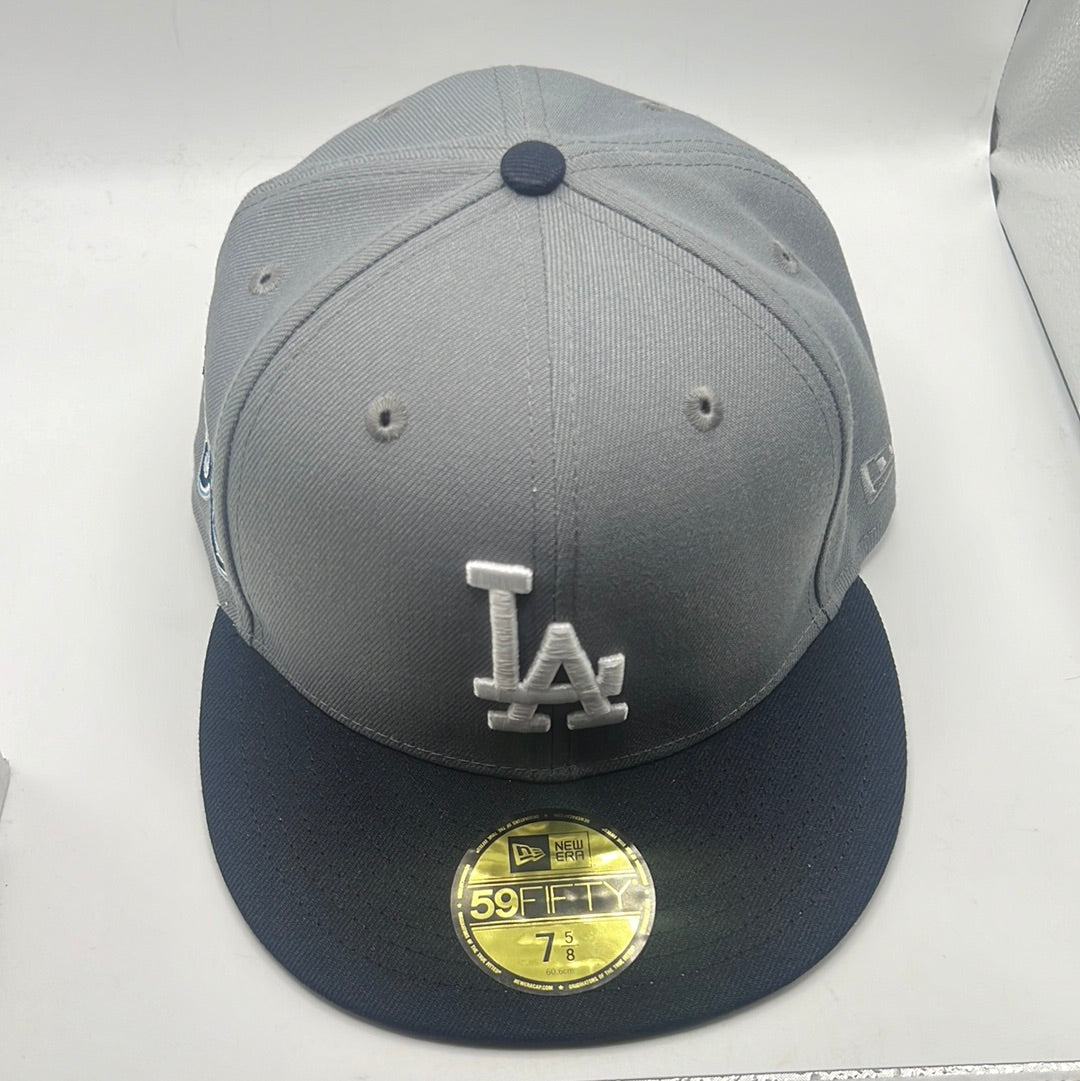 Los Angeles Dodgers MLB New Era 59Fifty 75th World Series Side Patch Fitted Hat