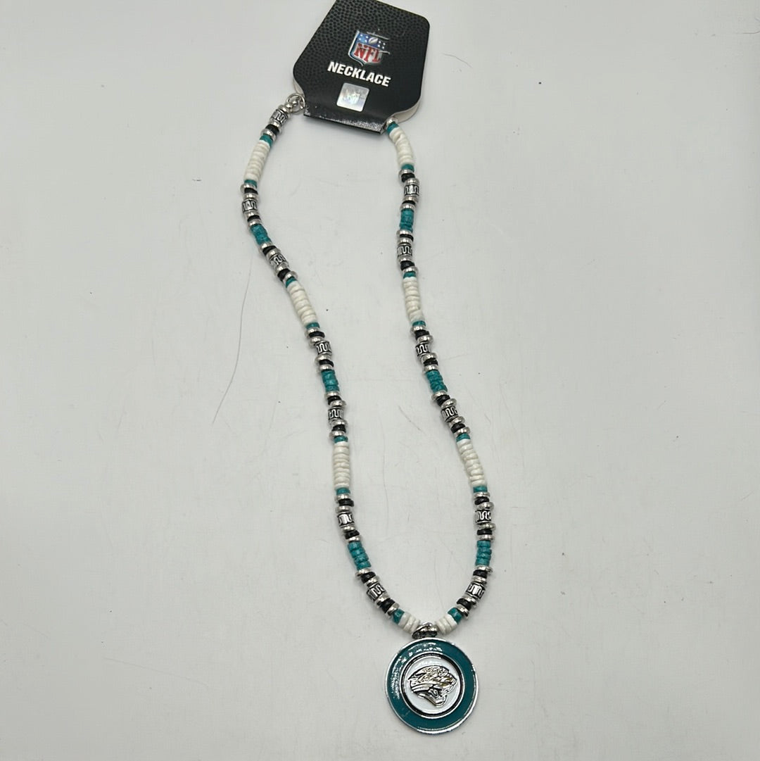 Jacksonville Jaguars NFL Officially Licensed Shell 18in Necklace