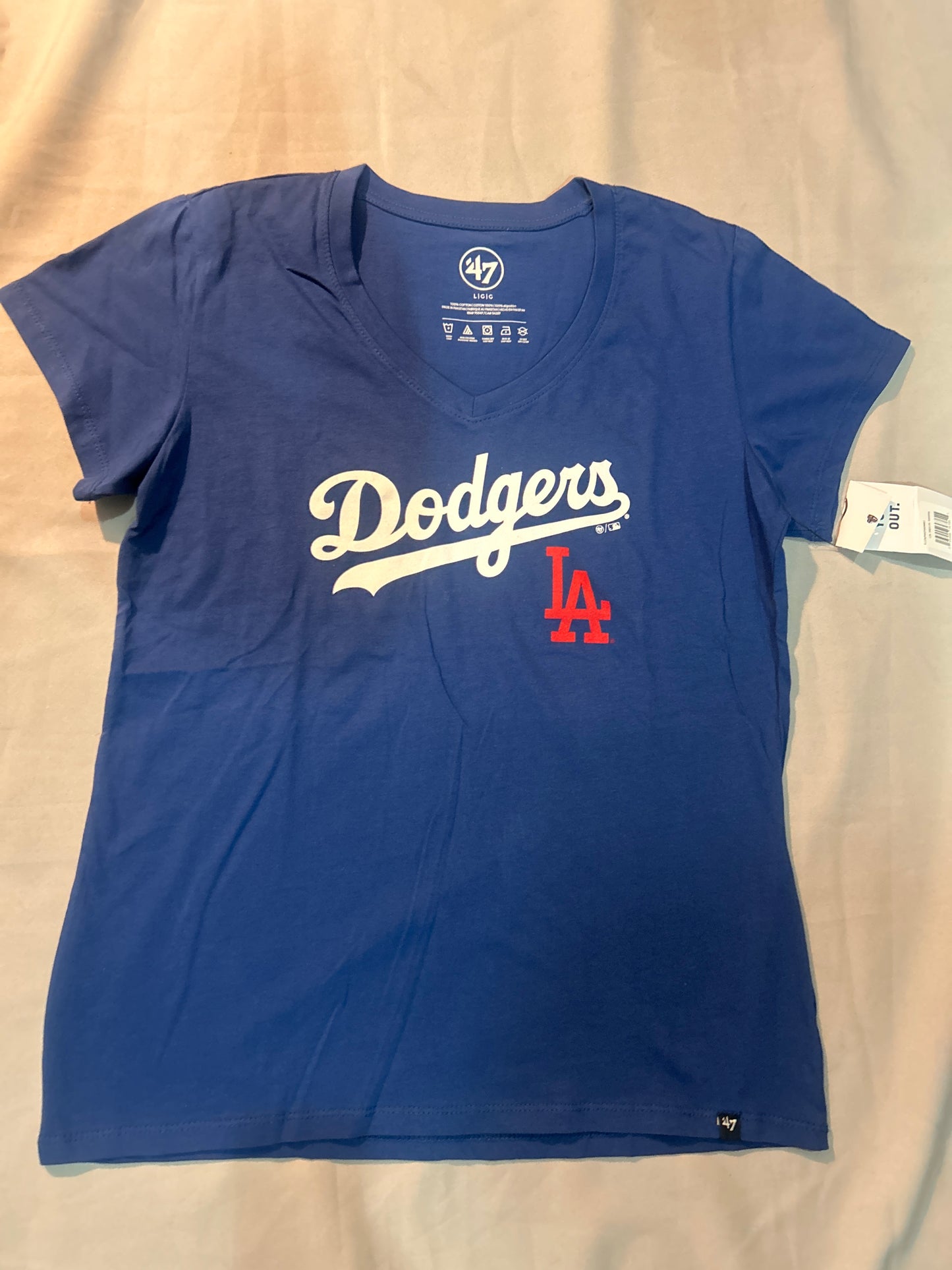 Los Angeles Dodgers MLB 47Brand Women T-Shirt