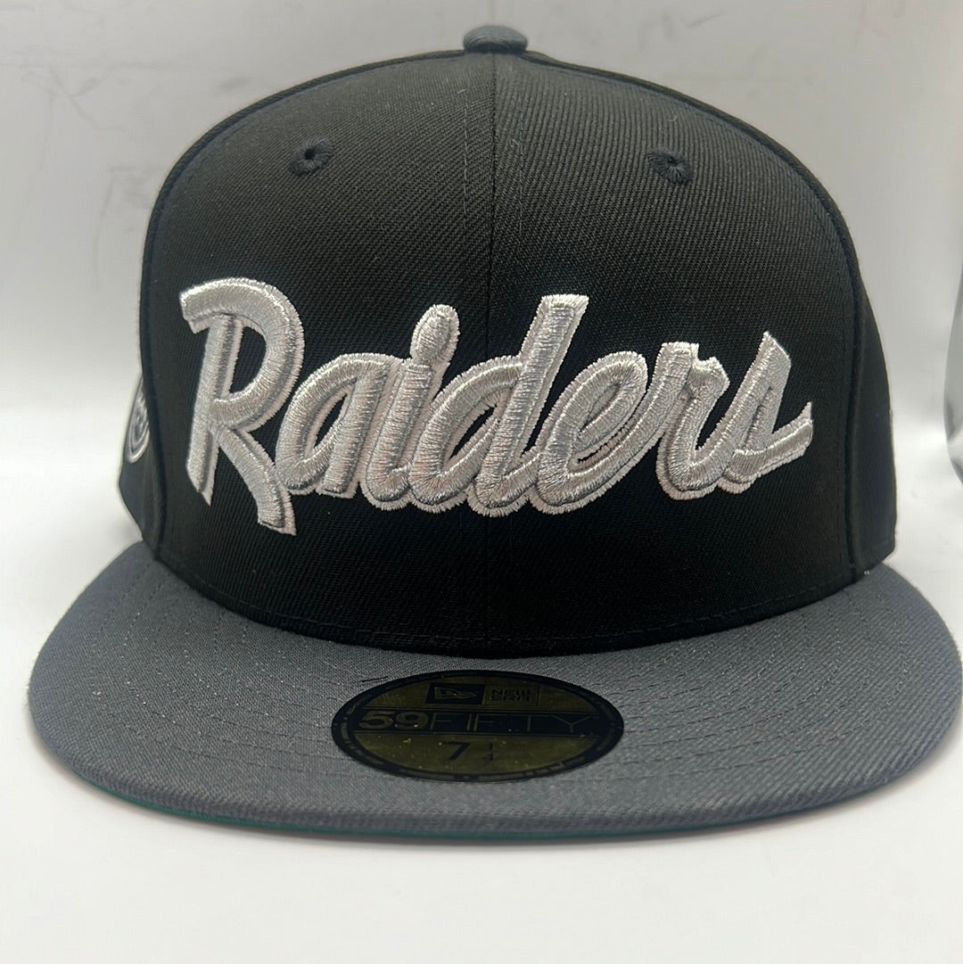 Las Vegas Raiders 59Fifty New Era 1960-2006 Commitment to Excellence Side Patch Fitted Hat