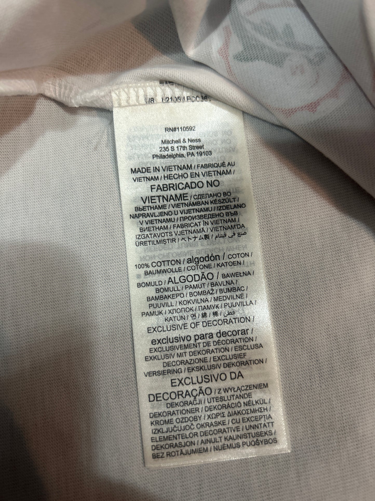 Miami Dolphins NFL Mitchell & Ness #13 Dan Marino The Original Premium SS Tee Vintage Logo T-Shirt