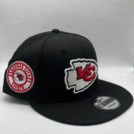 Kansas City Chiefs NFL New Era 9Fifty Snapback Patch Hat