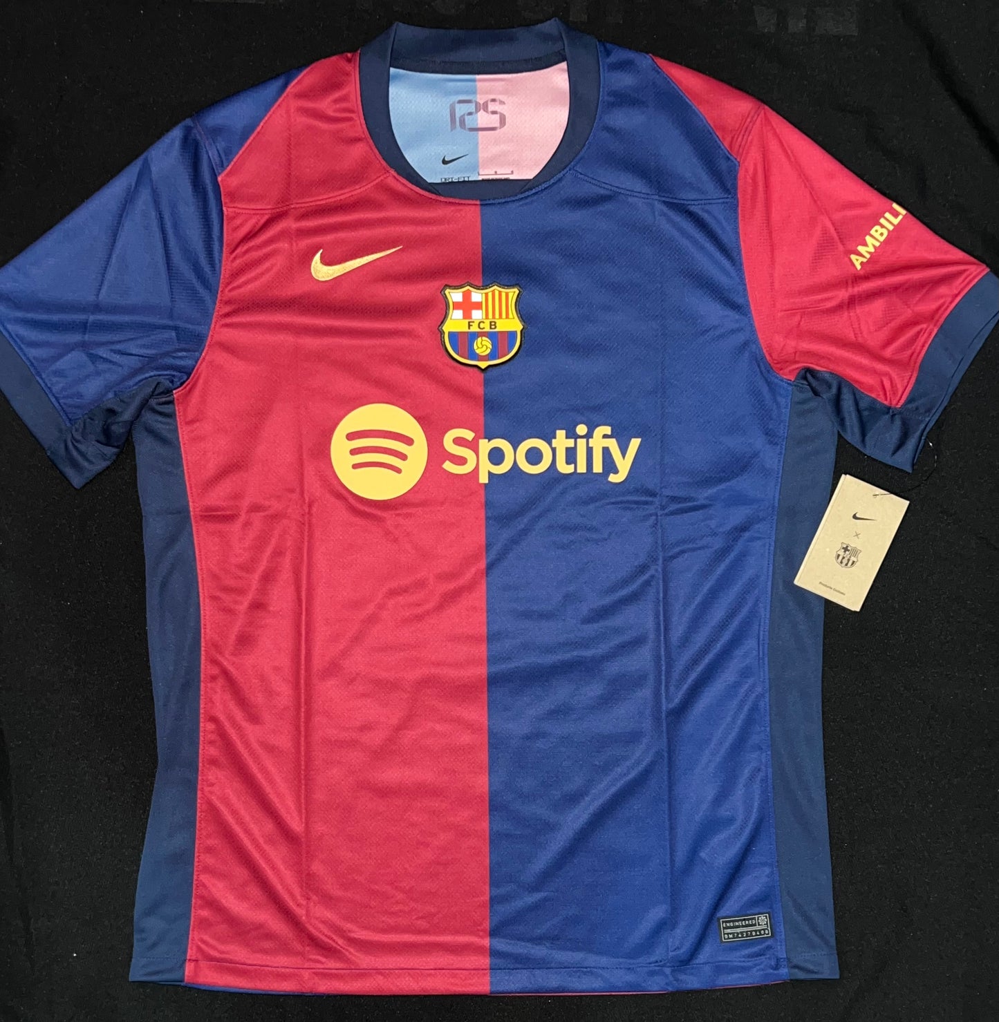 Barcelona Nike 2024-2025 125th Anniversary Home Men Jersey