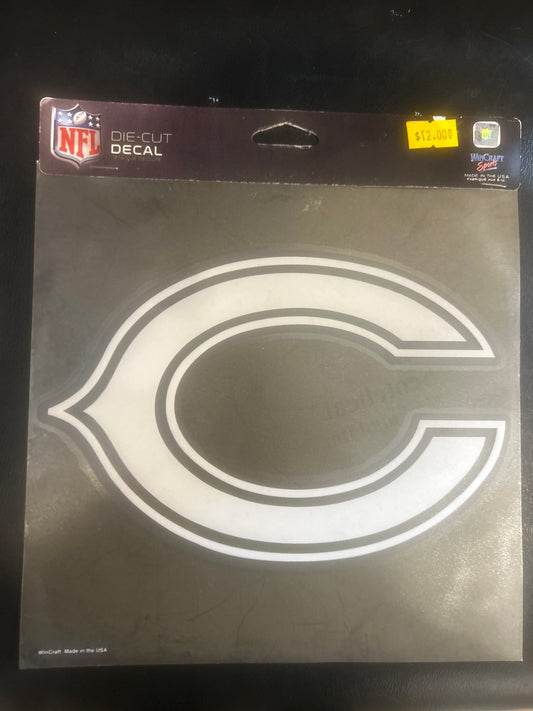 Chicago Bears NFL Perfect Cut Decal 8x8