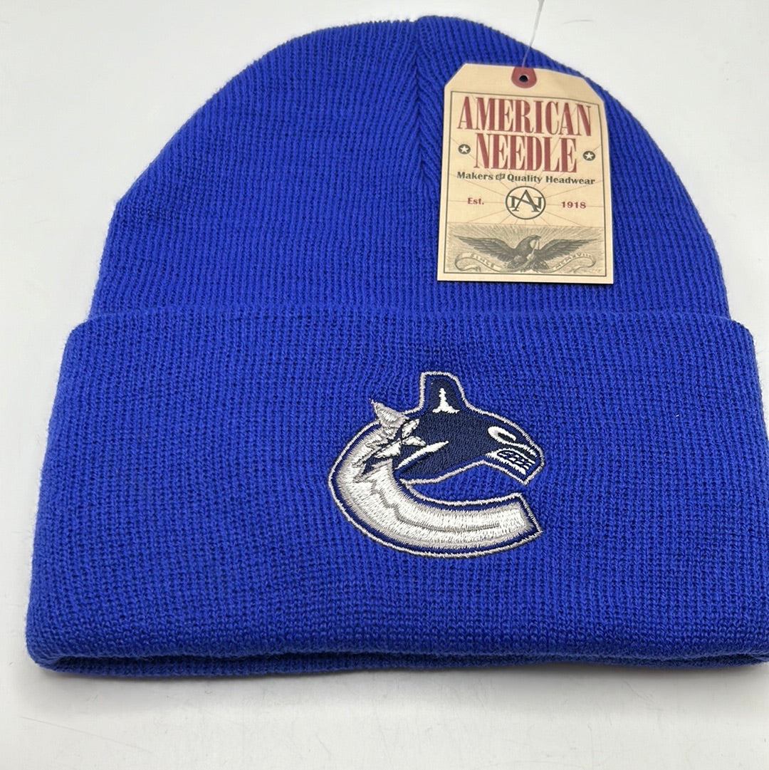 Vancouver Canucks NHL Vintage American Needle Cuffed Beanies