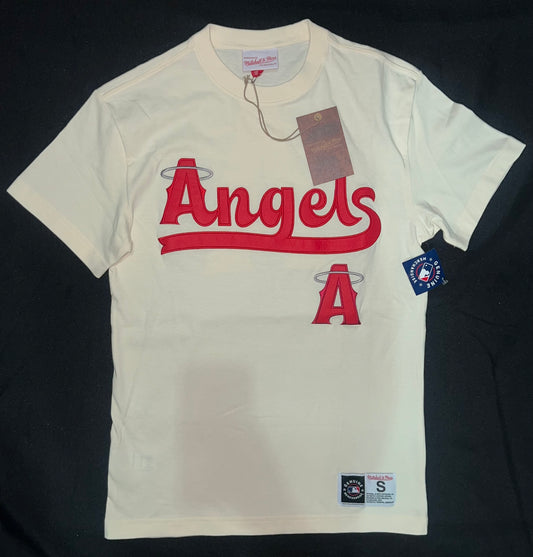 Los Angeles Angeles MLB Mitchell & Ness Genuine Merchandise City Connect Premium SS Tee