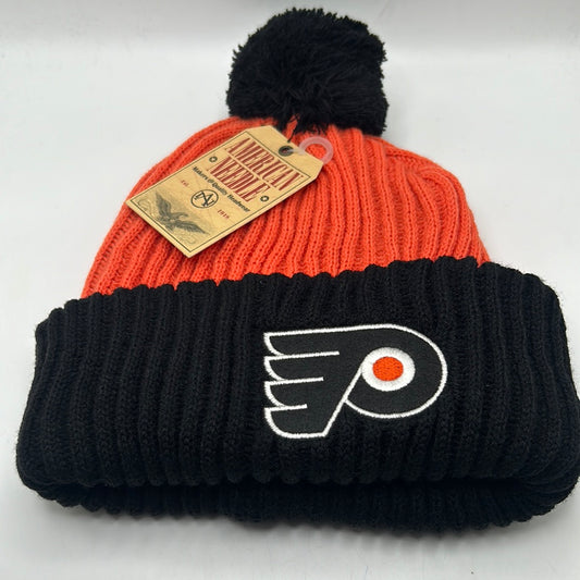 Philadelphia Flyers NHL American Needle Knit Pom Beanie