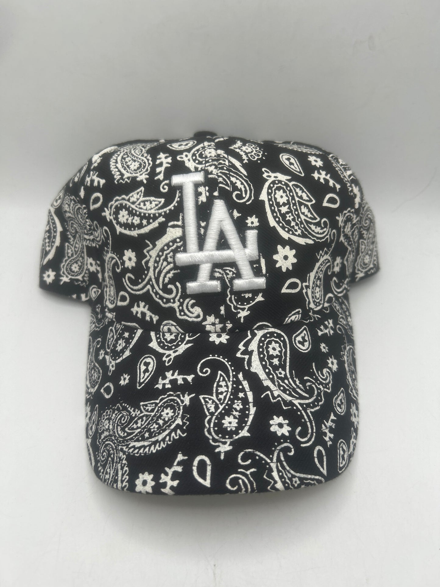 Los Angeles Dodgers MLB Genuine Merchandise Bandana Printed Blue Adjustable Hat
