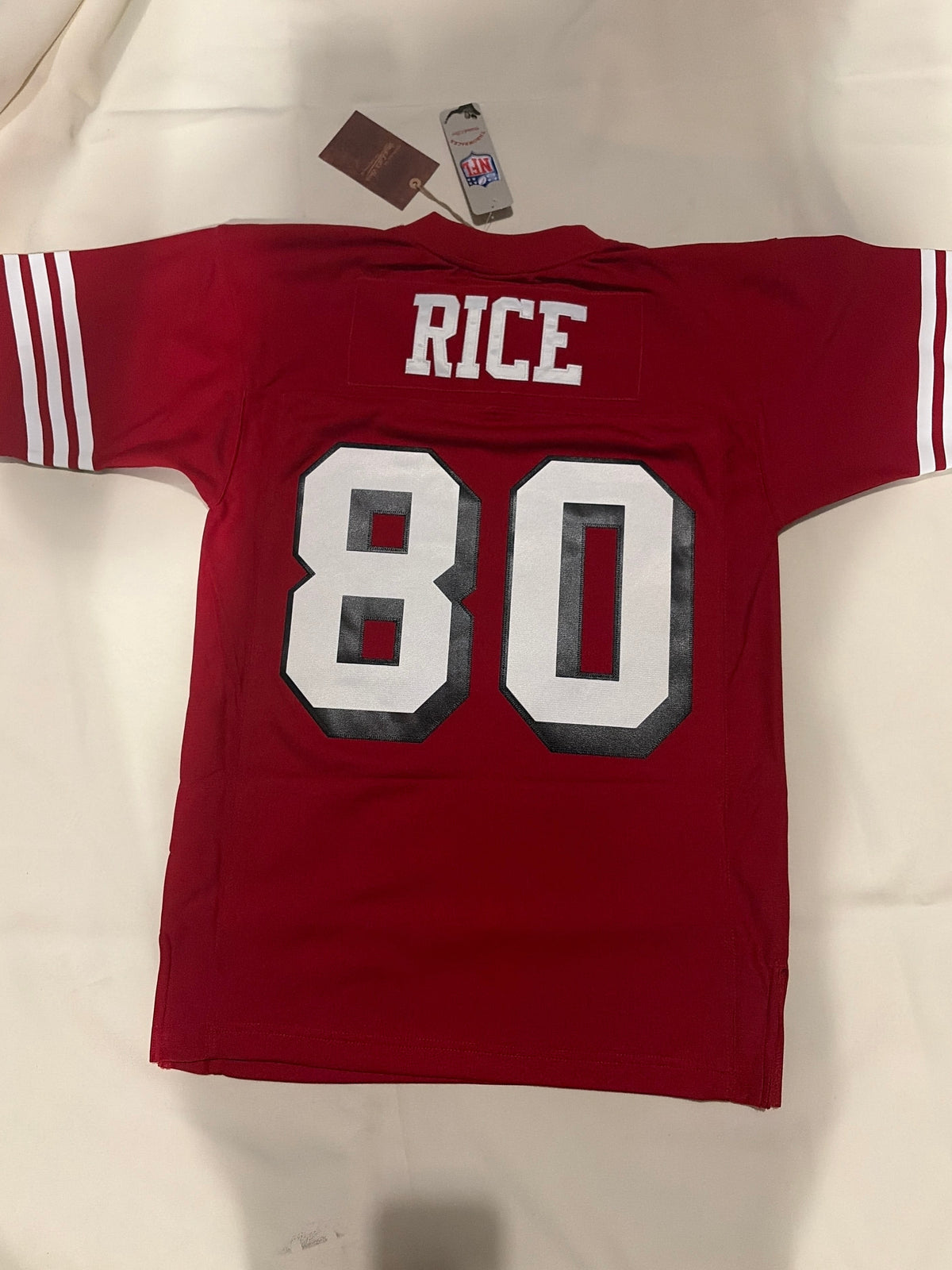 San Francisco 49ers NFL Legacy Mitchell & Ness # 80 Jerry Rice 1994  Throwback Jersey