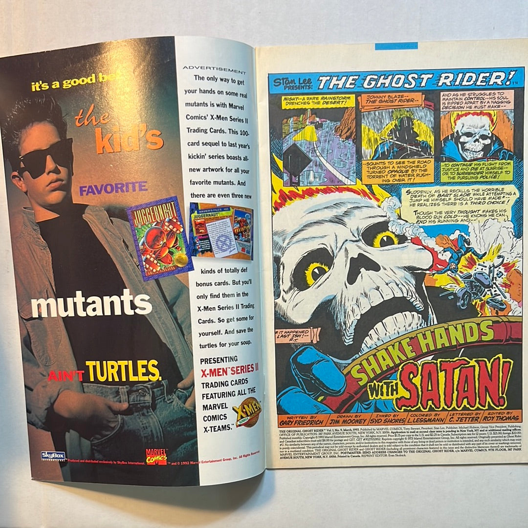 The Original Ghost Rider A30th by Marvel Comics Comic Book