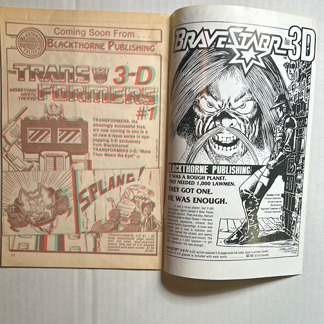 The Flintstones “Sheriff for a Day” Blackthorne Incorporated Publishing #2 Comic Book