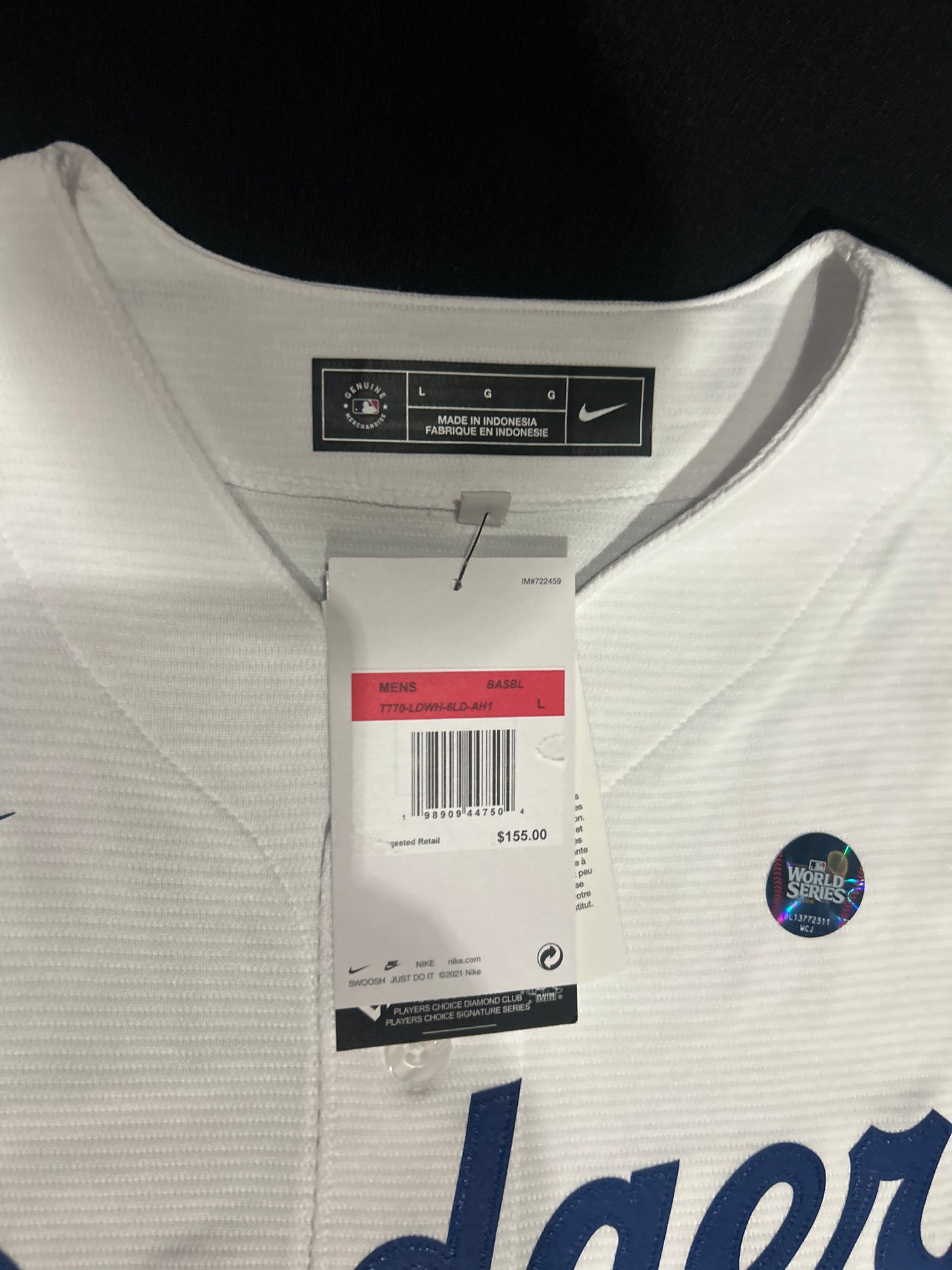 Los Angeles Dodgers MLB #5 Freeman Authentic World Series Champions 2024 Men Jersey