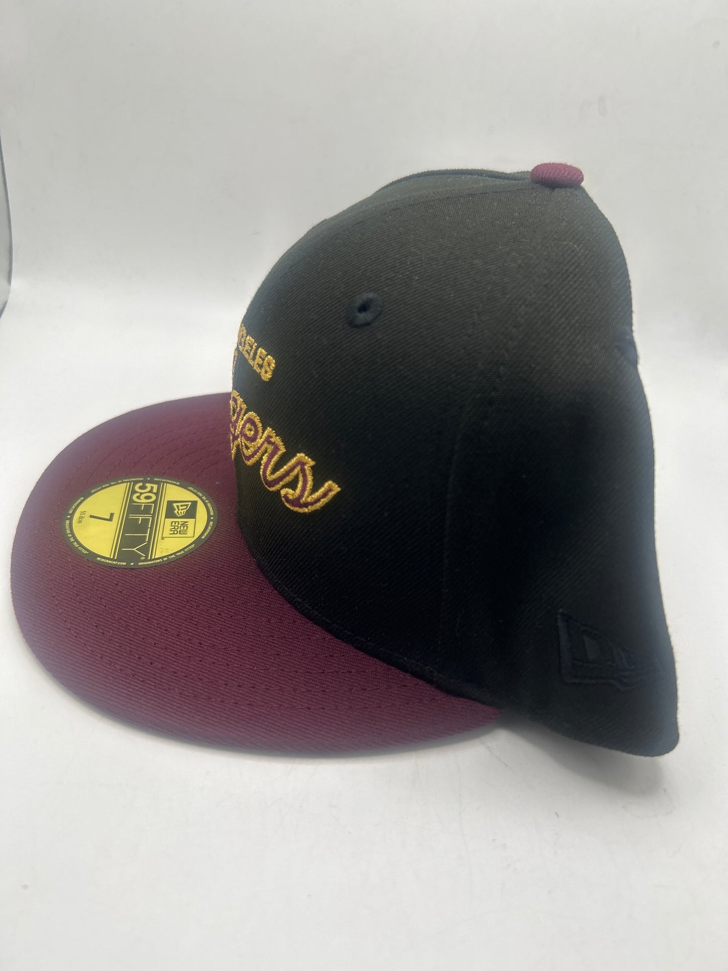 Los Angeles Dodgers MLB Cooperstown Collection 100 Anniversary 1890-1980 59Fifty Fitted Hat