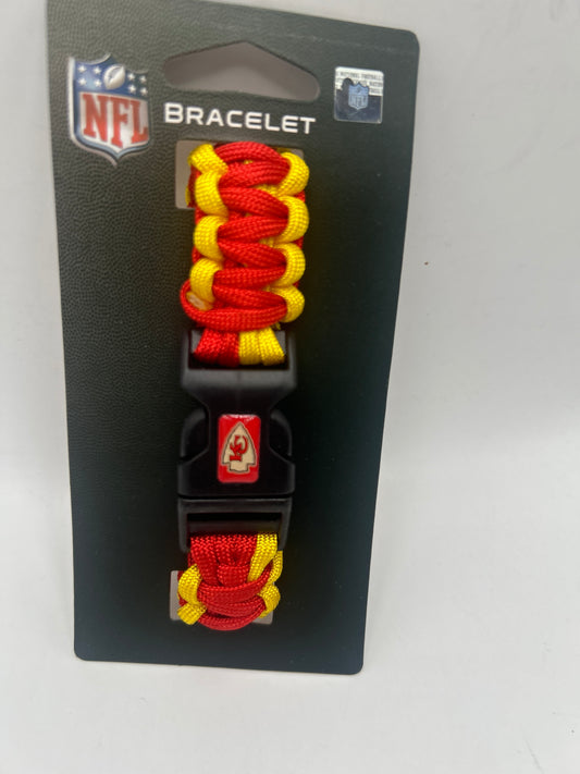 Kansas City Chiefs NFL Survivor Bracelet