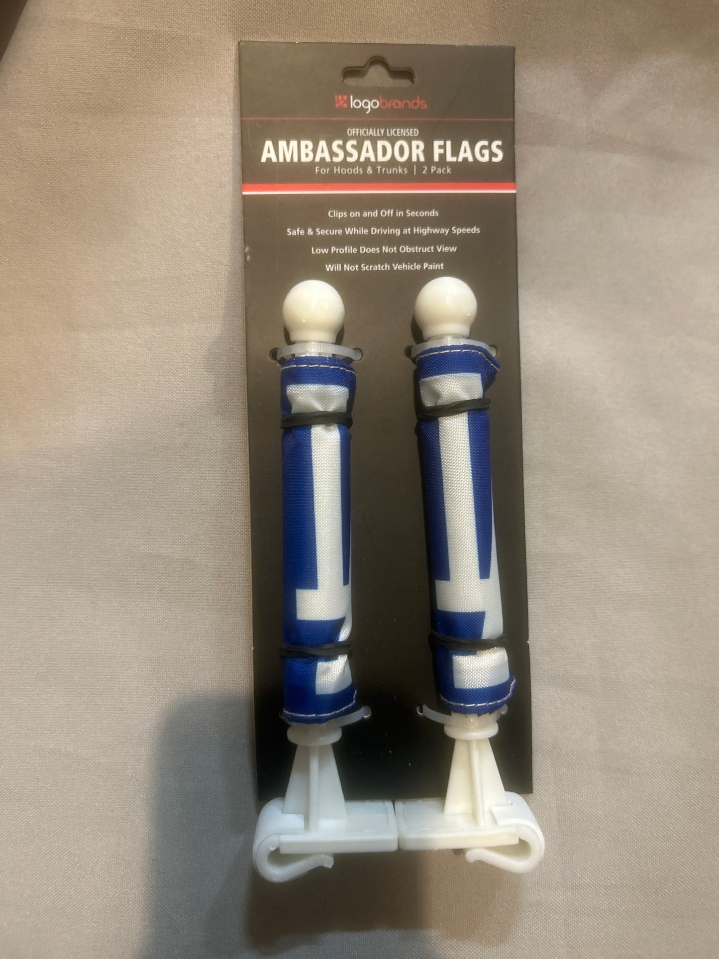 Los Angeles Dodgers MLB 2PK Ambassador Hood/Trunk Flag