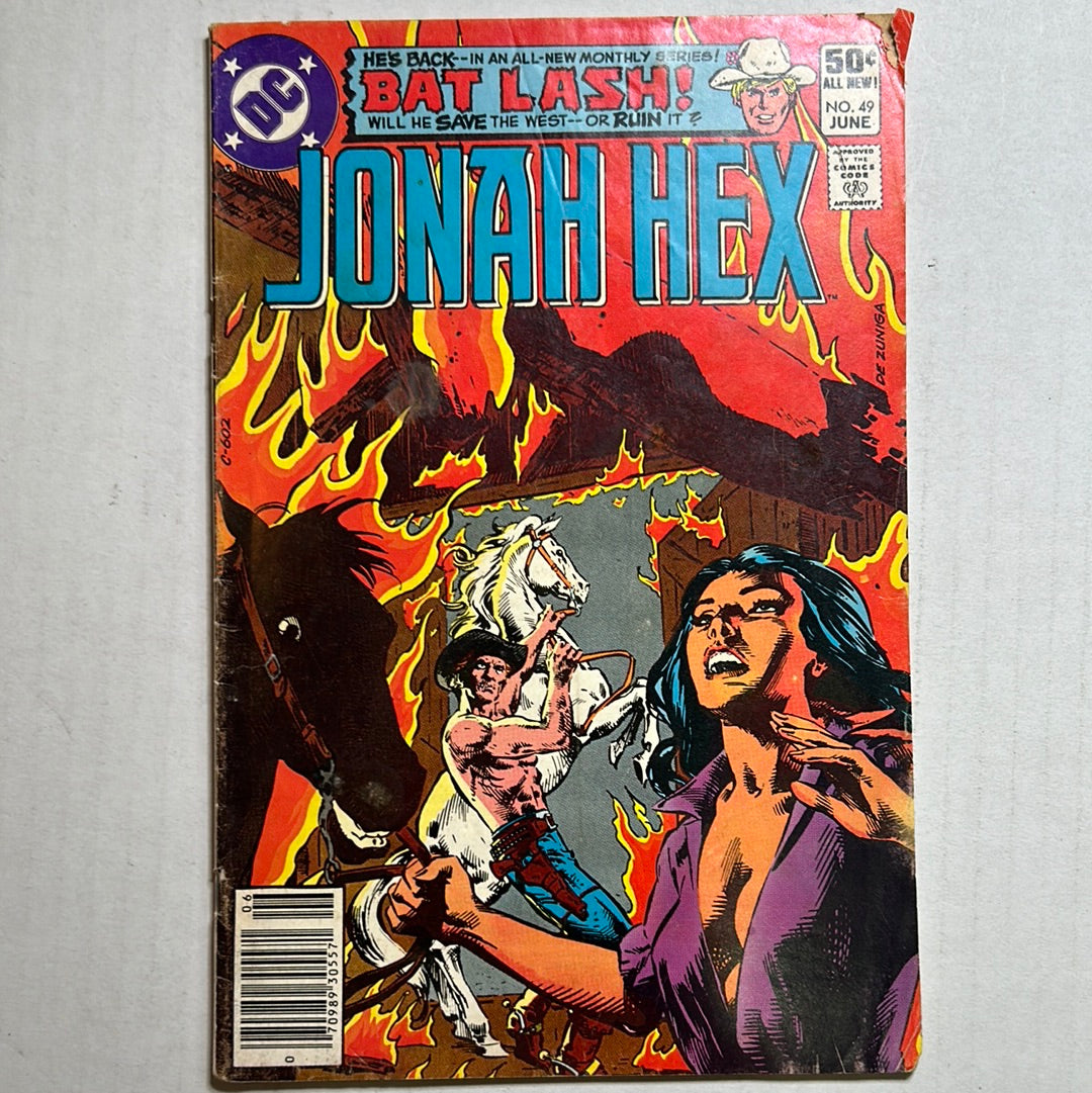 Jonah Hex by DC Comics "Bat Lash!" No. 49 Comic Book