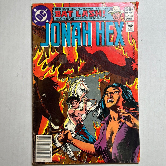 Jonah Hex by DC Comics "Bat Lash!" No. 49 Comic Book