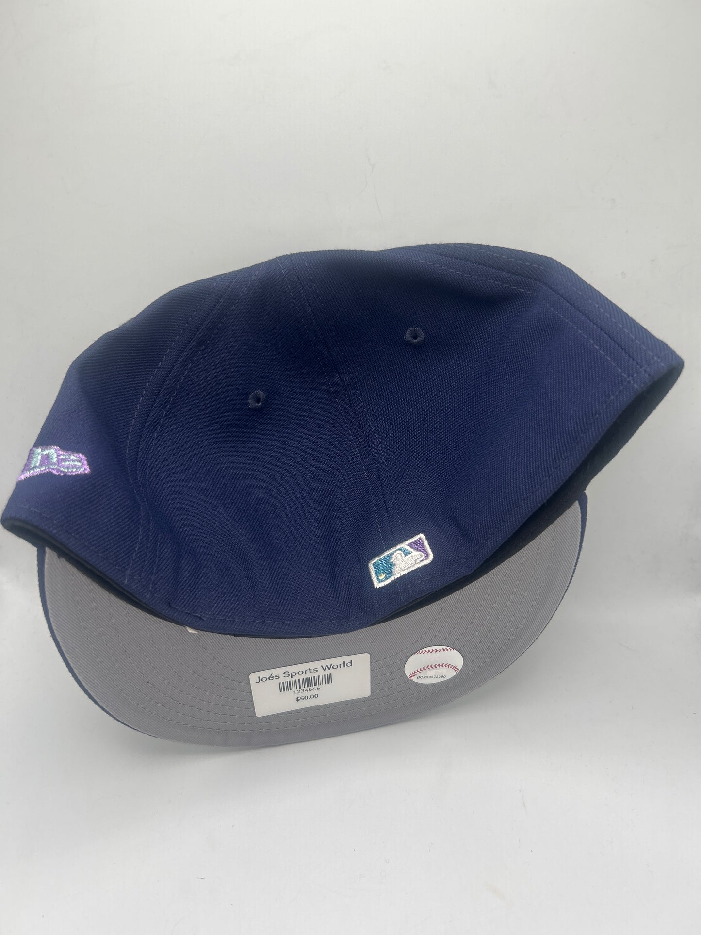 Los Angeles Dodgers MLB 40th Anniversary 1958 -1998 New Era 59Fifty Colorpac Fitted Hat