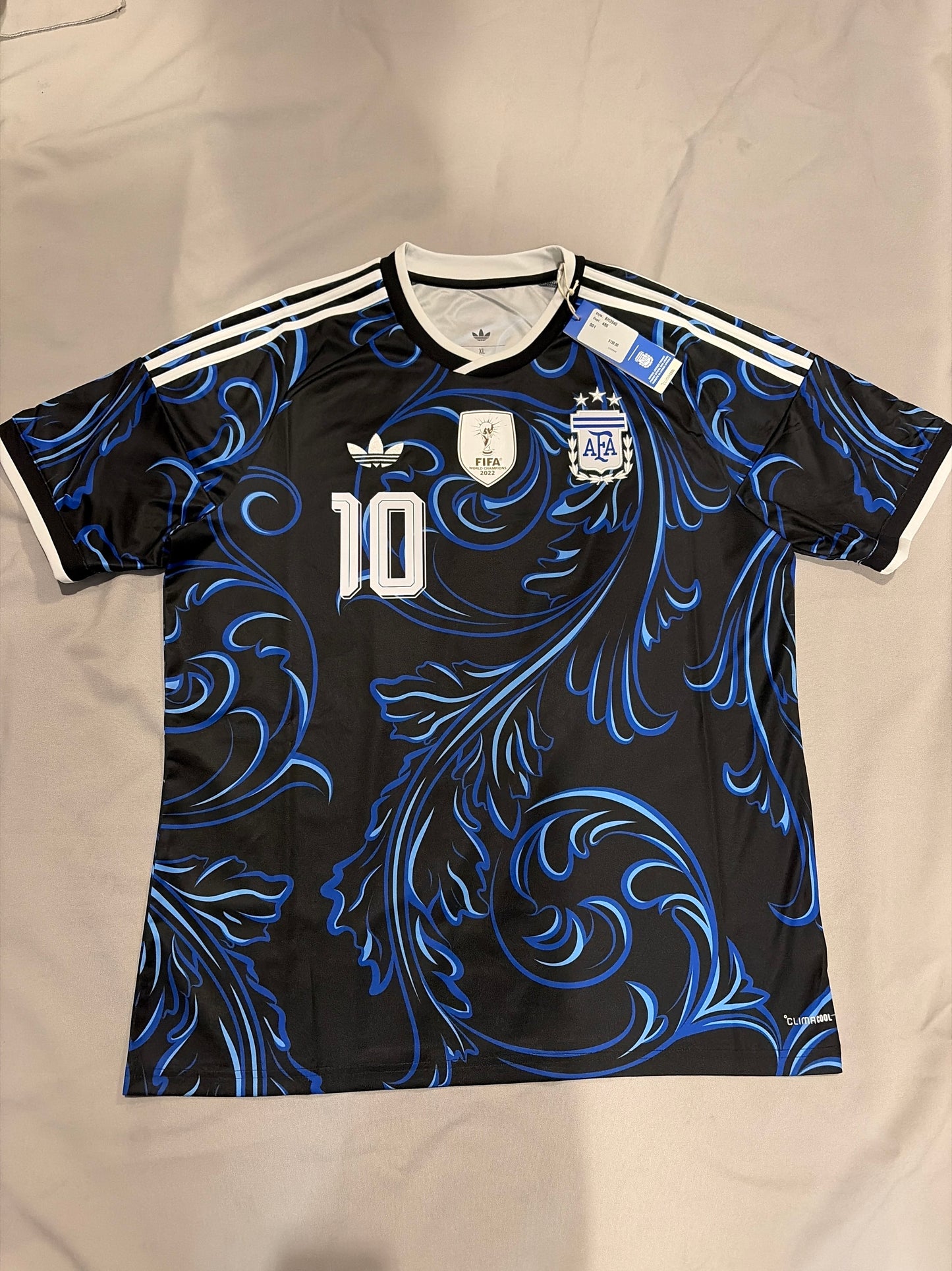 Argentina Adidas #10 Messi Soccer World Cup 2026 Men Jersey