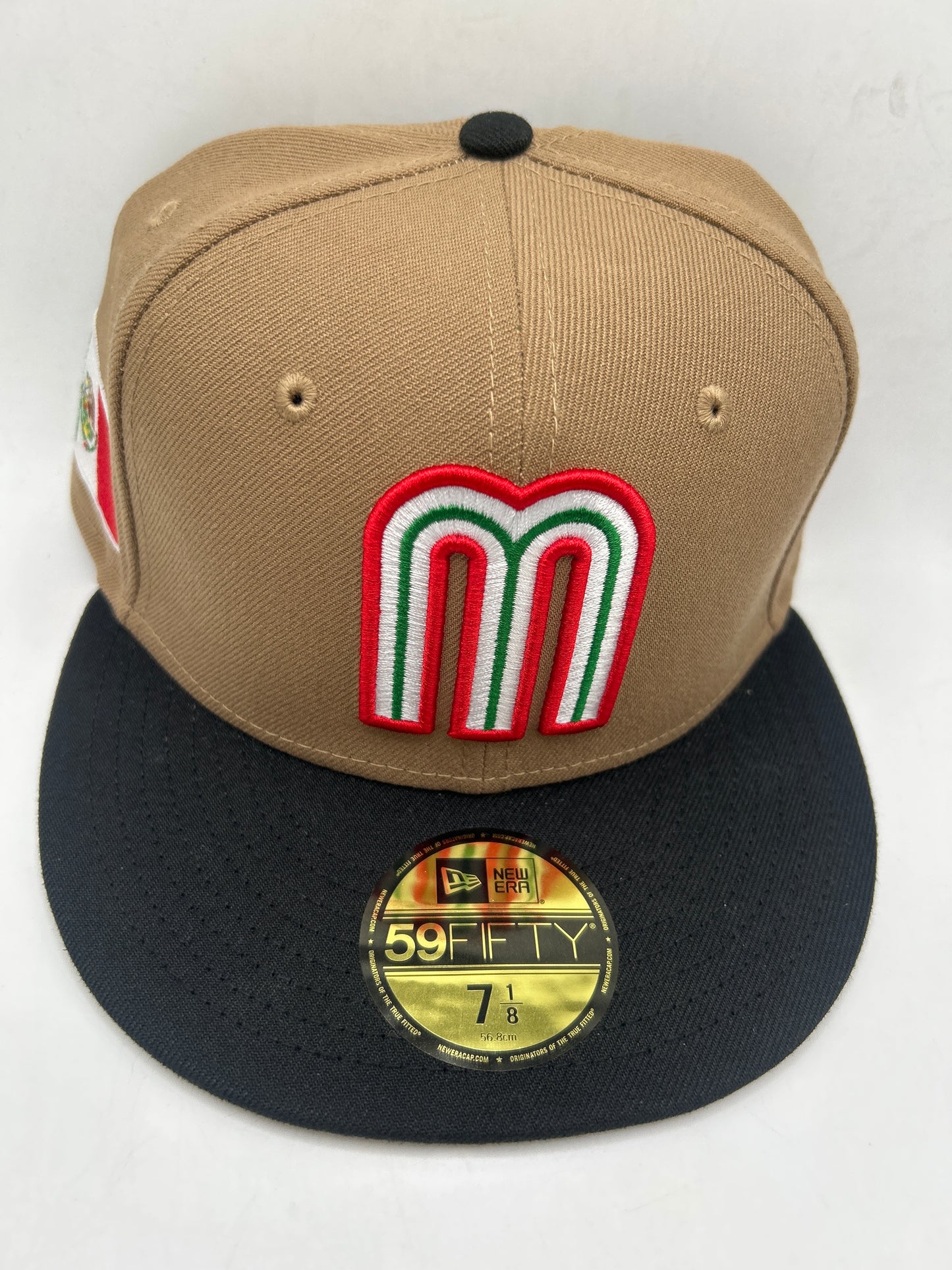 México World Classic Baseball New Era 59Fifty Fitted Hat Pecan Black