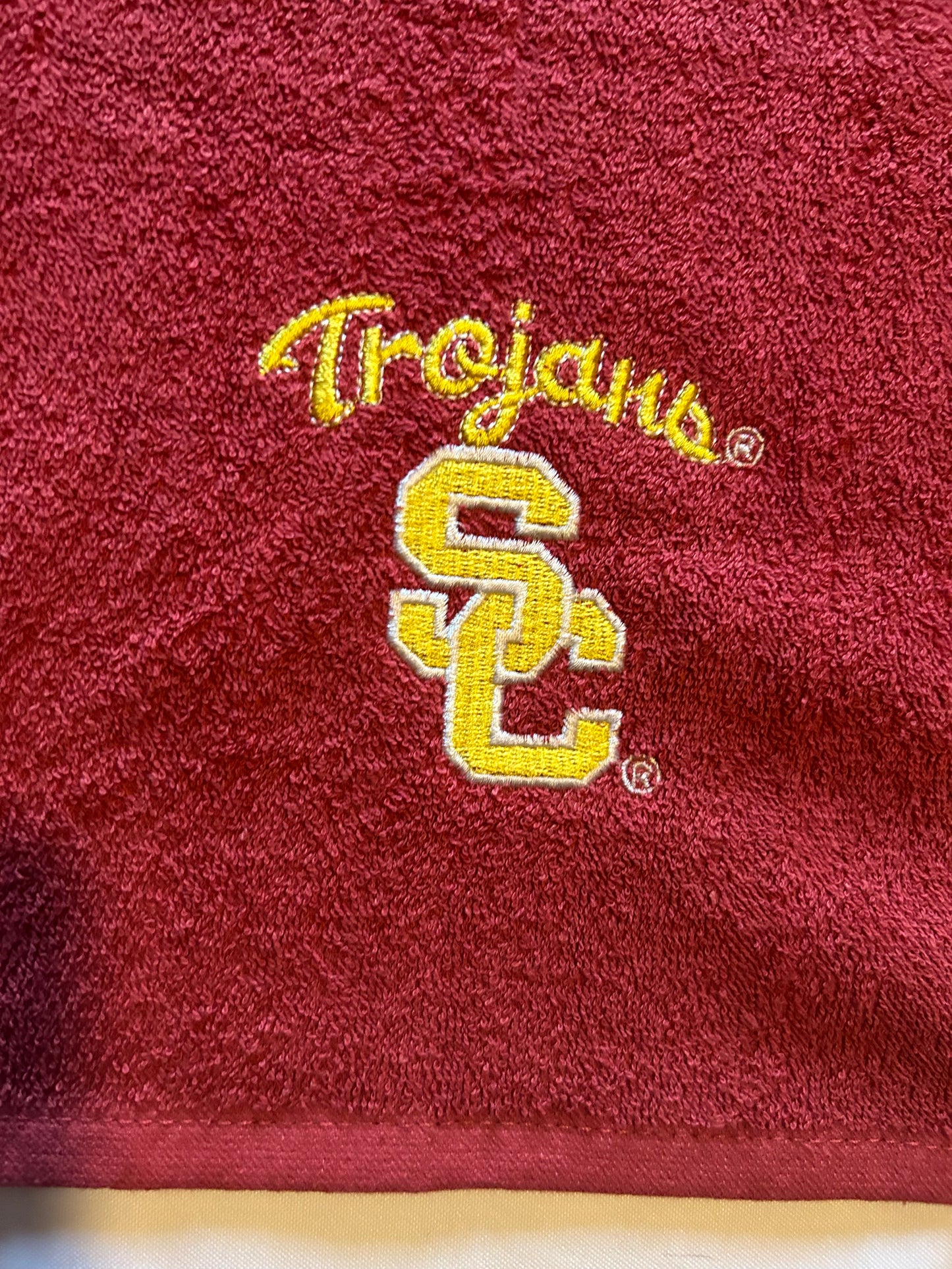 USC Trojans Officially Licensed Collegiate Logo Bath Towel