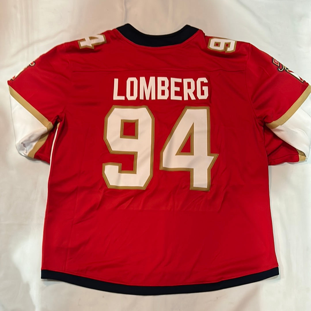 Florida Panthers NHL #94 Lomberg Fanatics Hockey Men’s Jersey