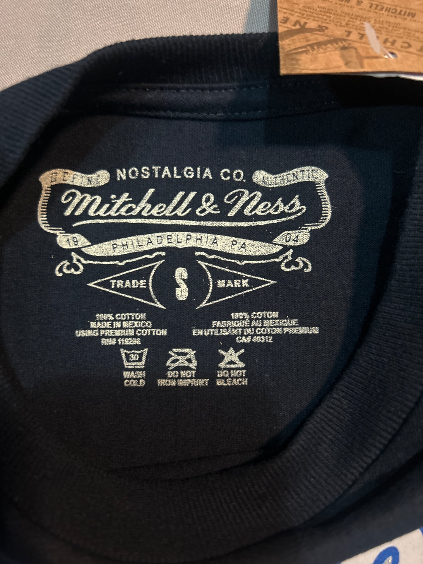 Los Angeles Dodgers MLB Cooperstown Collection Mitchell & Ness Men Navy T-Shirt