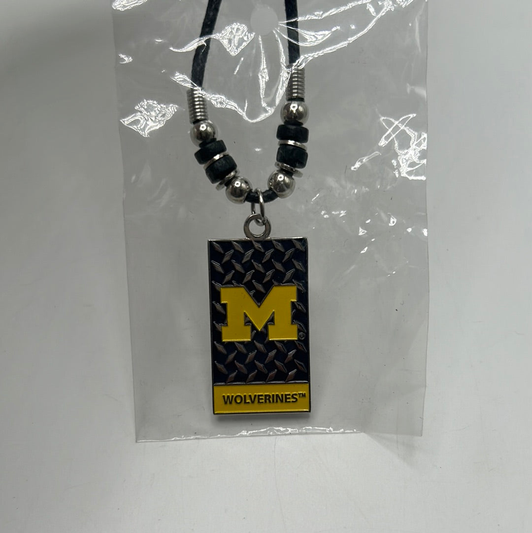 Michigan Wolverines Officially Licensed Collegiate Logo Necklace