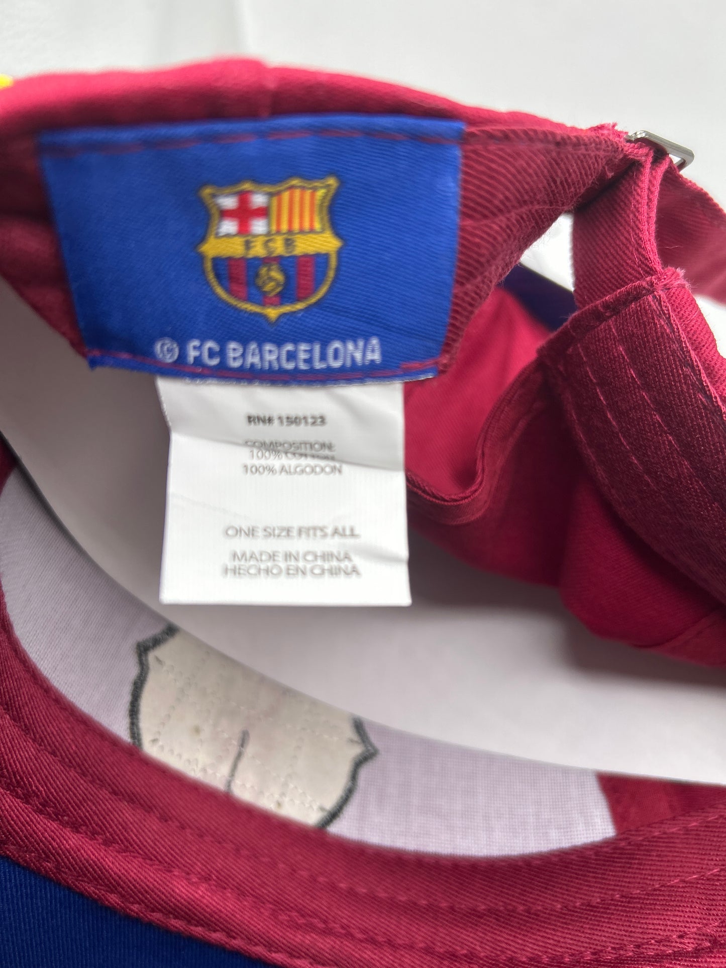 Barcelona Oficial FCB Official Adjustable Hat