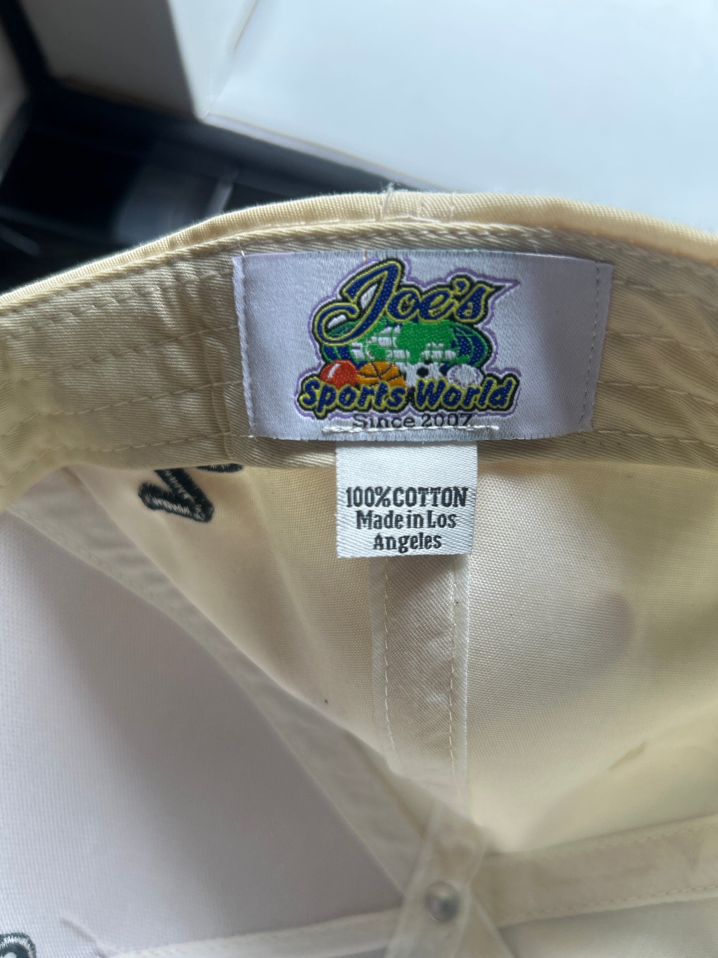 Los Angeles JSW Private Label Khaki/Green A-Frame Snapback