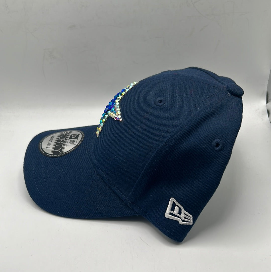 Dallas Cowboys 9Forty Logo Bedazzled Adjustable Hat