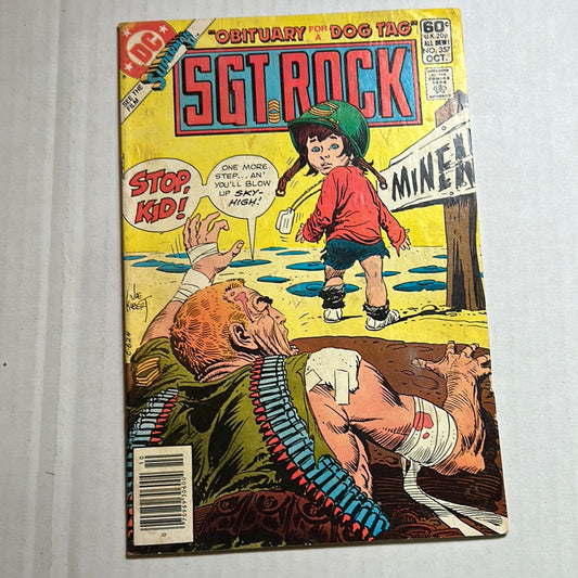 STG Rock By DC&nbsp; Comics "Obituary for a Dog Tag" No. 357 Comic Book