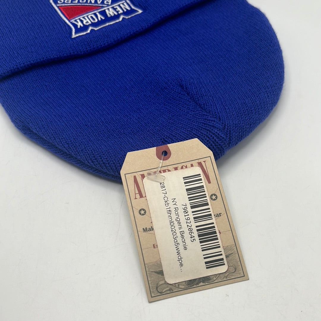 New York Rangers NHL American Needle Knit Beanie