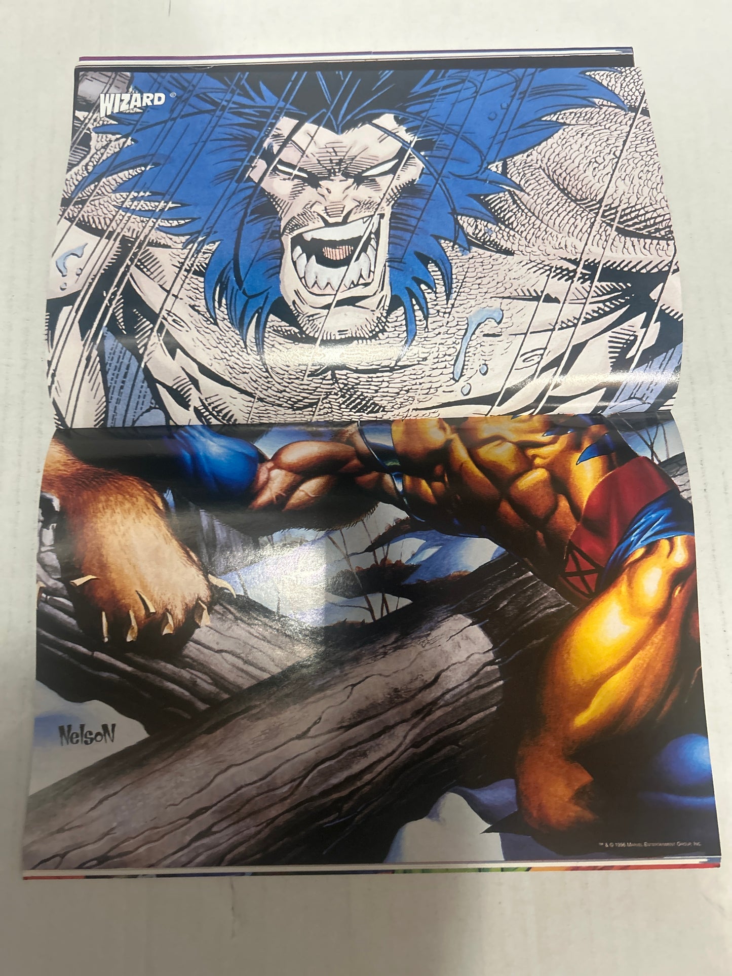 Wizard Tribute Edition Wolverine A Wizard Special Publication Comics Book with Authentic Poster