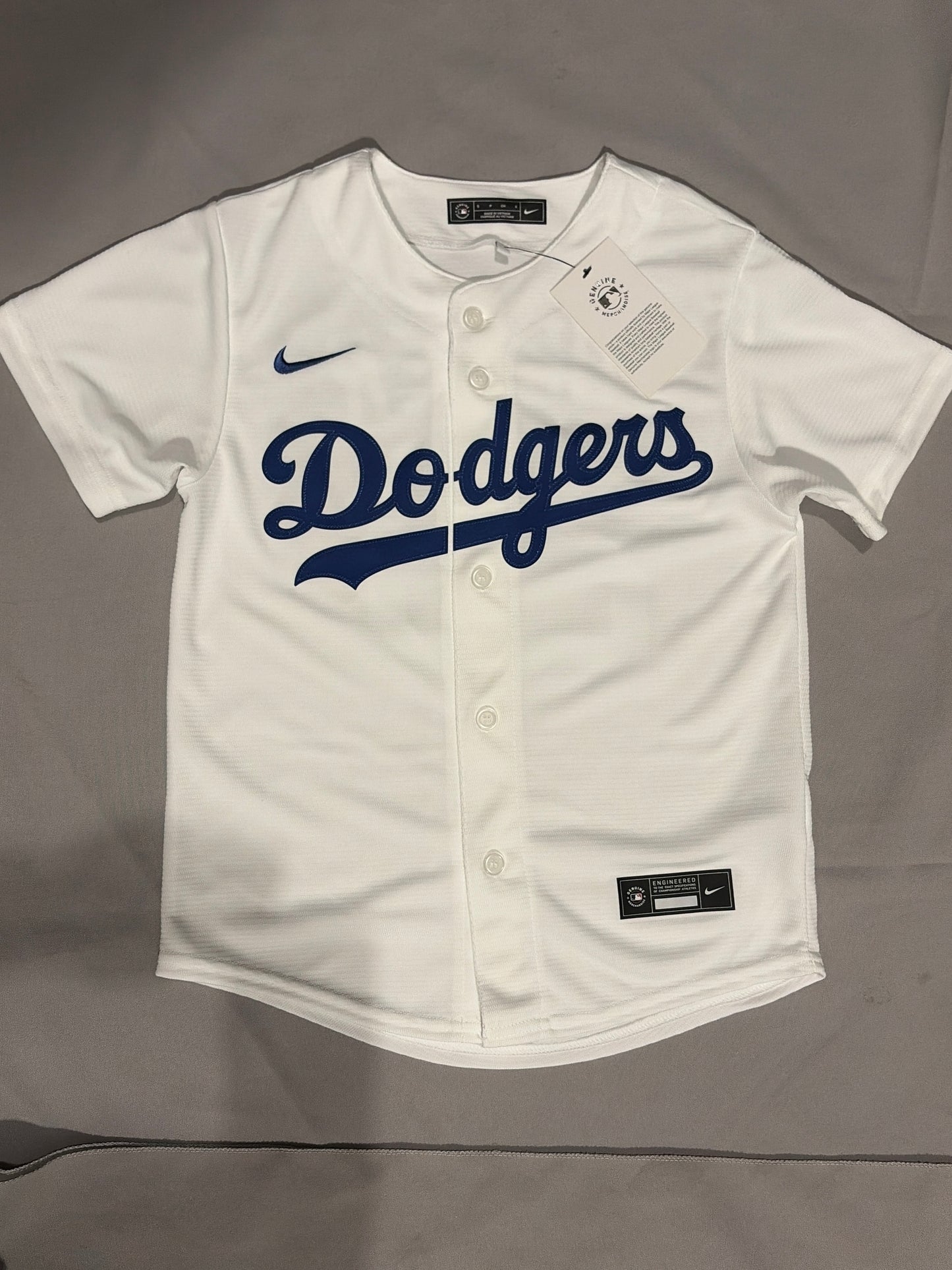 Los Angeles Dodgers MLB Nike Genuine Merchandise #23 TUCKER Youth White Home Jersey