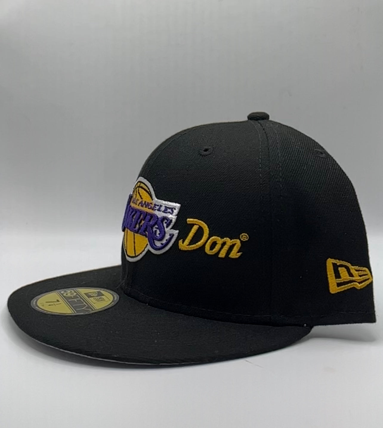 Los Angeles Lakers NBA Just Don New Era 59Fifty Black Fitted Hat