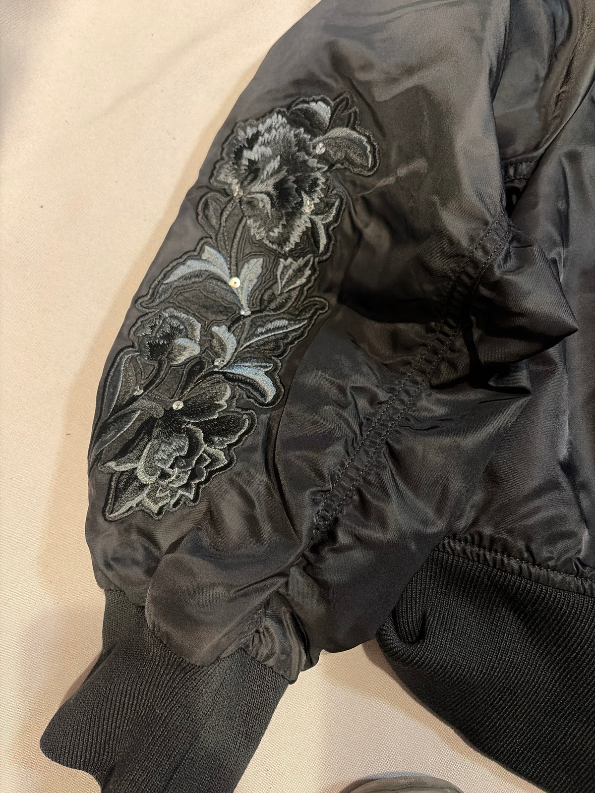 Las Vegas Raiders NFL New Era Women Cropper Bomber Jacket