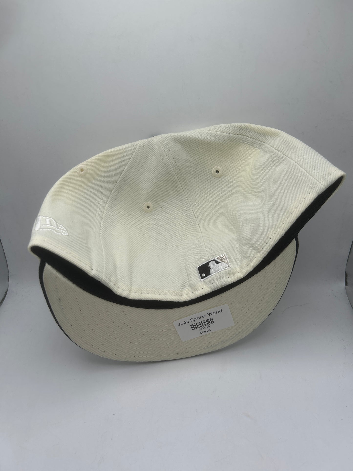 Los Angeles Dodgers MLB New Era Cooperstown Collection 1958-2018 Upside Down 59Fifty Fitted Hat
