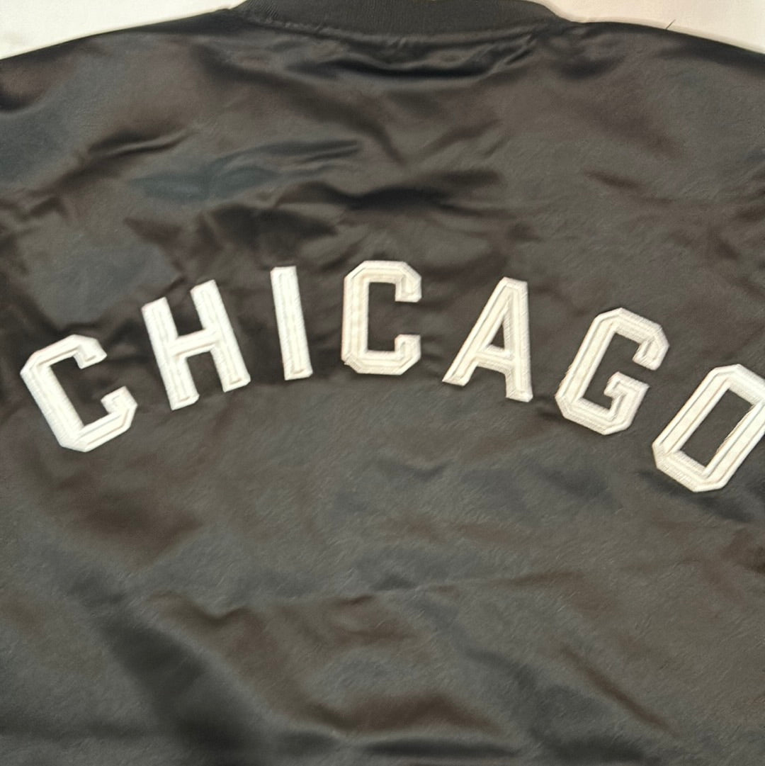 Chicago White Sox MLB Mitchell & Ness Cooperstown Collection Heavyweight Mens Satin Jacket